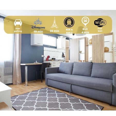 נואזי-לה-גראן Appartement Sympa Entre Paris Et Disneyland מראה חיצוני תמונה